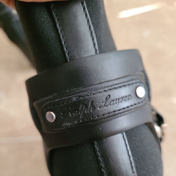 Ralph Lauren Collection Black Meadow Ankle Boots Booties - size EU 37.5 / US 7.5 - Picture 6 of 16